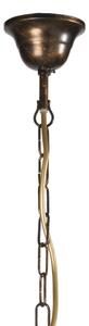 ONLI - Lampadario con catena CAROLINA 6xE14/6W/230V finitura bronzata