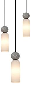ITALUX PND-95331-3-BK - Lampadario a sospensione con cavo SANTOS 3xG9/40W/230V nero
