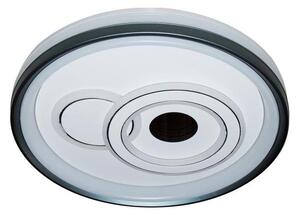 ITALUX PLF-19678-WH-BL - Plafoniera dimmerabile a LED PORTA LED/40W/230V nera + telecomando