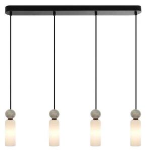 ITALUX PND-95331-4-BK - Lampadario a sospensione con cavo SANTOS 4xG9/40W/230V nero