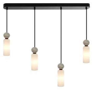 ITALUX PND-95331-4-BK - Lampadario a sospensione con cavo SANTOS 4xG9/40W/230V nero
