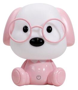 ONLI - LED dimmerabile lampada notturna per bambini PUPPIES LED/3W/230V 20 cm cane/rosa