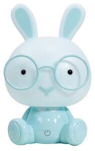 ONLI - Lampada notturna dimmerabile a LED per bambini PUPPIES LED/3W/230V 22 cm coniglietto/blu