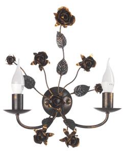 ONLI - Lampada da parete CAROLINA 2xE14/6W/230V bronzo