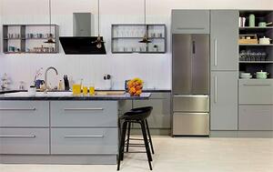 Haier Frigorifero Americano Side by Side Capacit 454 Litri Classe E Raffreddamento No Frost colore Inox - HB20FPAAA