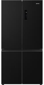 Smeg Frigorifero Americano Side by Side Capacit 522 Litri Classe energetica D Raffreddamento No Frost colore Nero - FQI60KD
