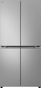 Lg Frigorifero Americano Side by Side Capacit 530 Litri Classe energetica E Raffreddamento No Frost colore Argento - GMB860PYDE.APYQEUR