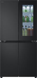 Lg Frigorifero Americano Side by Side Capacit 530 Litri Classe energetica E Raffreddamento No Frost colore Nero - GMV860EPDE.AEPQEUR Instaview