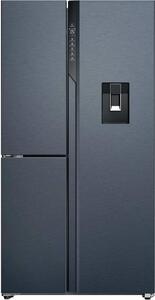 Haier Frigorifero Americano Side by Side Capacit 573 Litri Classe energetica E Raffreddamento No Frost colore Nero - HSPR79F18EWMB SBS 3D