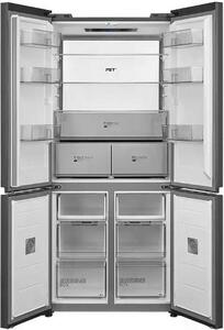 MIDEA Frigorifero Americano Side by Side Capacit 568 Litri Classe energetica E Raffreddamento No Frost colore Grigio - MDRM706BIE70