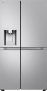 Lg Frigorifero Americano Side by Side Capacit 623 Litri Classe energetica B Raffreddamento No Frost colore Acciaio Inox - GSLE91MBAB.AMBQEUR