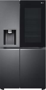 Lg Frigorifero Americano Side by Side Capacit 635 Litri Classe energetica E Raffreddamento Total No Frost colore Nero - GSXV91MCAE