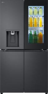 Lg Frigorifero Americano Side by Side Capacit 638 Litri Classe energetica E Raffreddamento No Frost colore Nero - GMG960EVJE InstaView