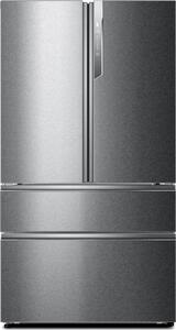 Haier Frigorifero Americano Side by Side Capacit 750 Litri Classe E Raffreddamento No Frost colore Inox - HB26FSSAAA