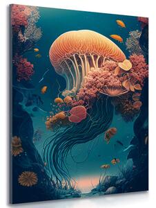 Quadro su tela – Medusa surrealista