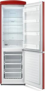 Severin Frigorifero Combinato 225 Litri Classe E Raffreddamento No Frost colore Rosso - RKG8997