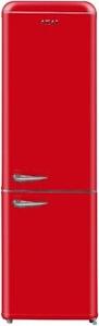 Akai Frigorifero Combinato 265 Litri Classe E Raffreddamento Statico colore Rosso - CLASS301KRD