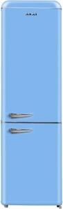 Akai Frigorifero Combinato 265 Litri Classe E Raffreddamento Statico colore Blu - CLASS301KBL