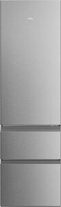 Haier Frigorifero Combinato 3 Porte Capacit 414 Litri Classe energetica C Raffreddamento No Frost colore Argento - HTR3620CNMG 3D 60 Series 3