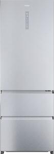 Haier Frigorifero Combinato 483 Litri Classe D Total No Frost colore Premium Inox 3D 60 Serie 5 - HTR5720ENMG