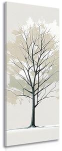 Quadro su tela – Corona autunnale dell'albero