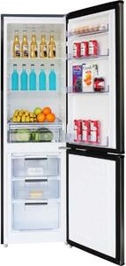 Akai Frigorifero Combinato Capacit 265 Litri Classe energetica E Raffreddamento No Frost colore Nero - GLASS265BK-L