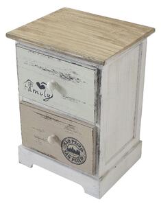 SEVEN - mobiletto in legno con cassetti