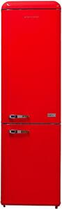 PYRAMIDEA Frigorifero Combinato Capacit 300 Litri Classe energetica E Raffreddamento Statico colore Rosso - MAMBO309R Mambo