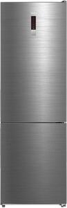 MIDEA Frigorifero Combinato Capacit 310 Litri Classe energetica D Raffreddamento No Frost colore Inox - MDRB424FGD46OE