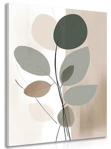 Stampa su tela – Forme botaniche astratte No1