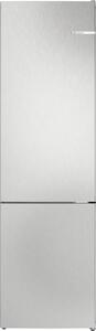 Bosch Frigorifero Combinato Capacit 363 Litri Classe energetica C Raffreddamento No Frost colore Metal Look - KGN392LCG Serie 4