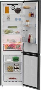 Beko Frigorifero Combinato Capacit 407 Litri Classe energetica C Raffreddamento No Frost colore Grigio - B5RCNE406HG