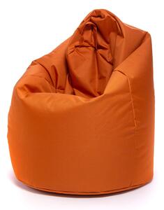 Pouf poltrona sacco in poliestere 70x110 cm con maniglia