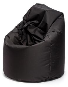 Pouf poltrona sacco in poliestere 70x110 cm con maniglia