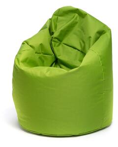 Pouf poltrona sacco in poliestere 70x110 cm con maniglia