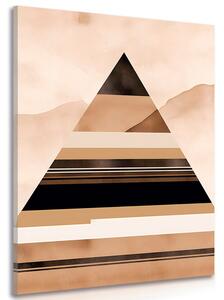 Stampa su tela – Forme astratte piramide