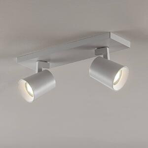 Faretto da soffitto Arcchio Iavo, 30 cm, bianco, a 2 luci, metallo Iavo Arcchio, dimmerabile, Bianco / Opale, Corridoio, Metallo, Moderno, Faretto