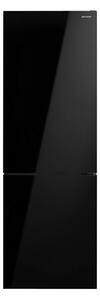 Sharp Frigorifero Combinato No Frost Capacit 341 Litri Classe energetica D colore Vetro Nero - SJ-NBA31IEBGD