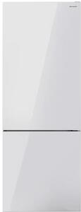 Sharp Frigorifero Combinato No Frost Classe E Capacit 481 Litri colore Vetro Bianco - SJ-BA34IMWGE