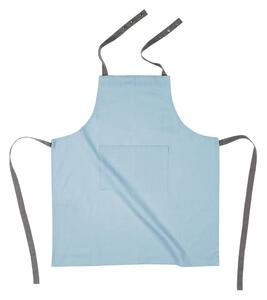 Grembiule da cucina in cotone azzurro - Tiseco Home Studio