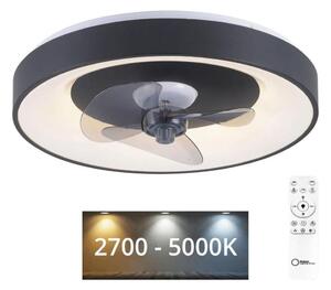 JUST LIGHT. 14644-18 -Plafoniera LED con ventilatore VENIKA LED/36W/230V+RC