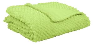Plaid verde lime Pino, 150 x 200 cm - Tiseco Home Studio