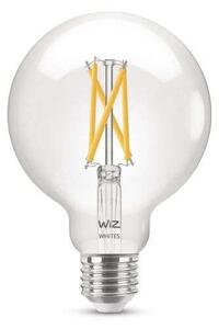 WiZ - Lampadina Smart TW 7W 806lm 2700-6500K Globe Clear E27 WiZ
