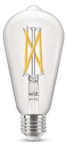 WiZ - Lampadina Smart TW 7W 806lm 2700-6500K Edison Clear E27 WiZ