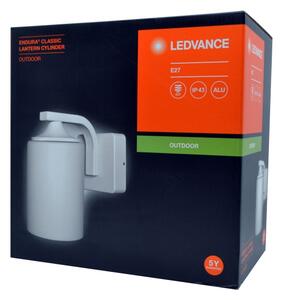 Ledvance - Applique da esterno CYLINDER 1xE27/60W/230V IP43 bianca