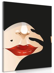 Stampa su tela – Donna misteriosa