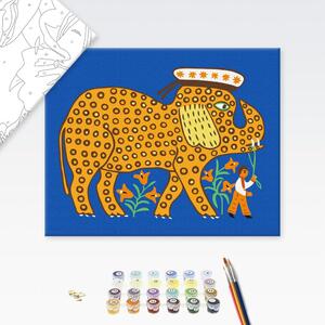 Dipingere con i numeri – Elefante popolare