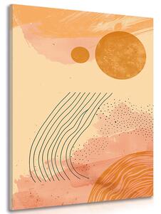Stampa su tela – Motivi moderni Peach Fuzz