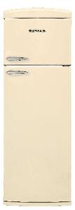 Telefunken Frigorifero Doppia Porta 311 Litri Classe F Raffreddamento Statico colore Beige - TKBM346BREF
