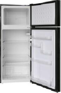 Akai Frigorifero Doppia Porta 218 Litri Classe E Raffreddamento Statico colore Nero - GLASS242KB-L